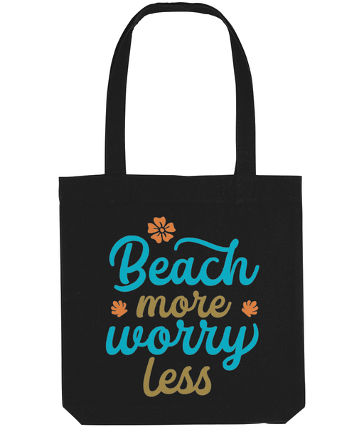 Beach More Worry Less - Tote Bag