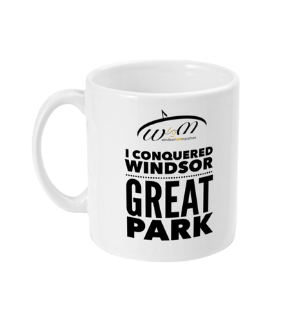 I conquered - Windsor Half Marathon - Mug