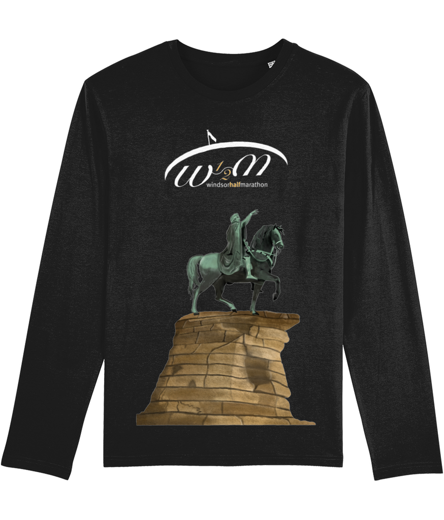 Long sleeved t-shirt - Windsor Half Marathon Copper Horse