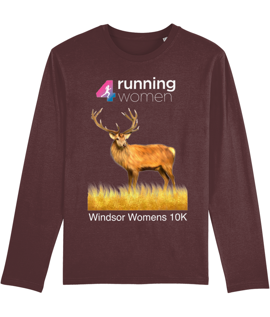 Long Sleeved T-shirt - R4W Windsor Women's 10k Deer