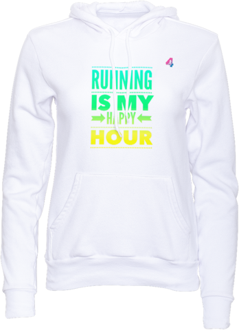 Running Is My Happy Hour - Hoodie