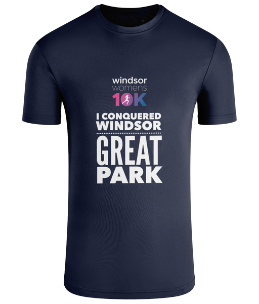 Windsor Womens 10k I Conquered - t-shirt