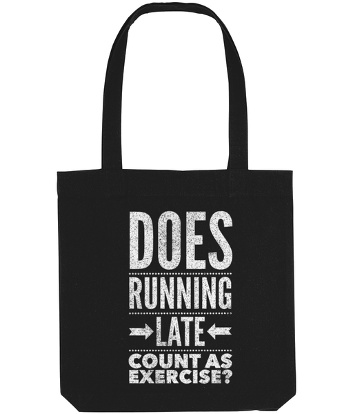 Does Running Late - Tote Bag