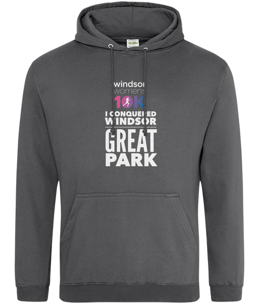 Windsor Womens 10k - I conquered - Hoodie