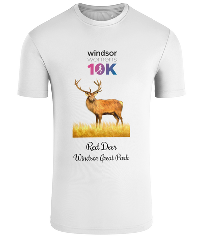 Windsor Womens 10K Deer T-shirt white