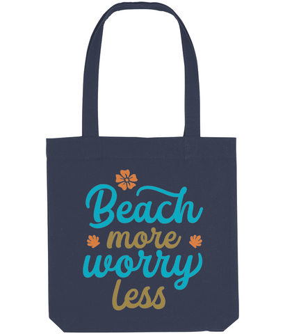 Beach More Worry Less - Tote Bag